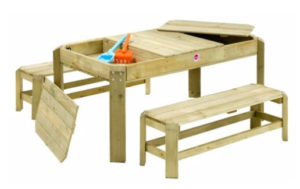 Children's activity table with sand play