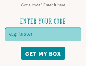 Toucan Box enter a voucher code help image